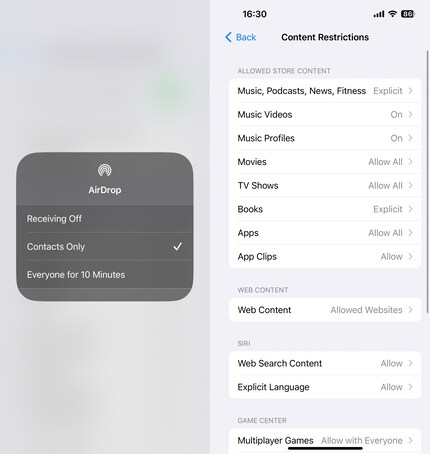 AirDrop viene spesso dimenticato.