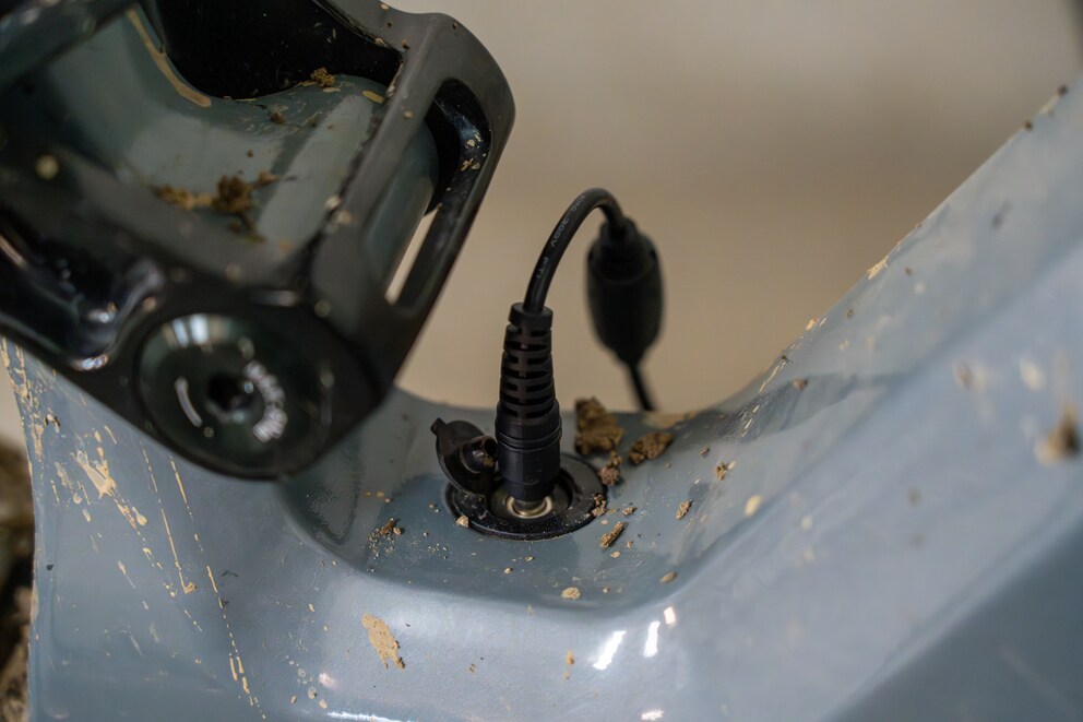 My bike needs power for the next tour – and a thorough wash.