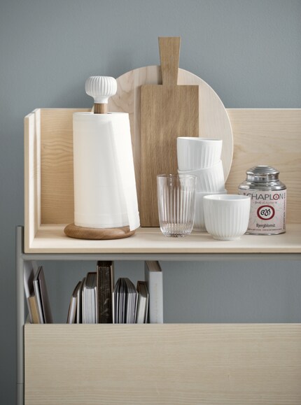 Le motif de lignes sur le manche est la marque de fabrique de toute la collection «Hammershøi».
