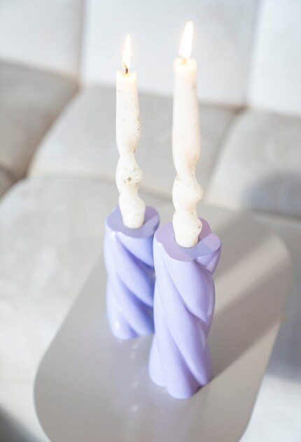 Turning my head: the «Chuppa» candlestick.