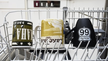Kleine Abstände zwischen den Tassen sollen helfen.