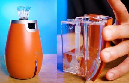 As if the cumbersome design wasn’t enough, the water tank is also microscopic.