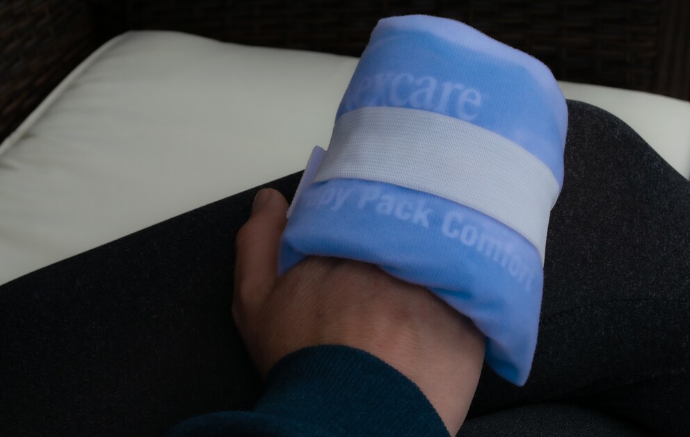 We used the pack on legs, heads and hands and it even withstood the children’s urge to move it. 