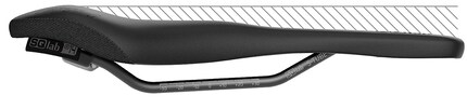 The difference between the tail and nose of the saddle is clearly visible.