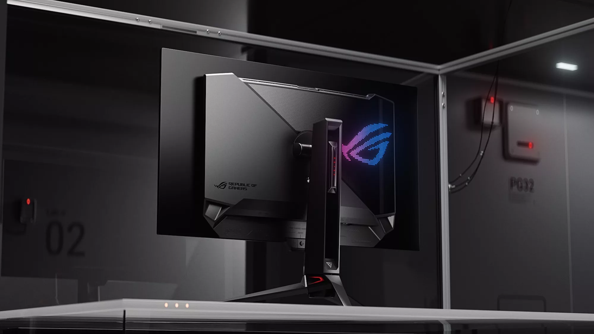Selon Asus, le dissipateur thermique personnalisé à l’arrière réduit le risque de burn-in.