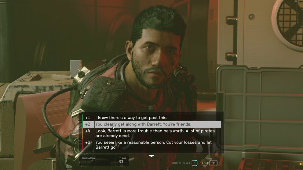 Facial animations as well as the persuasion system leave a lot to be desired.