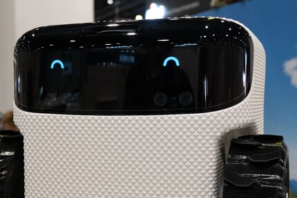 Willow recognises objects with its built-in 4K camera and can take photos.