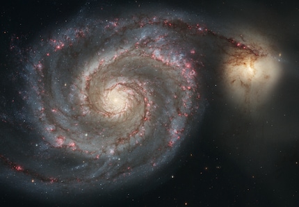 M51 ripresa, gennaio 2005.