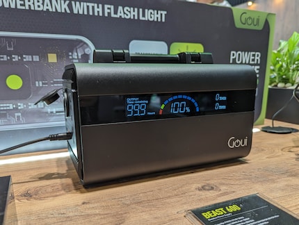La Goui Beast 600 ne propose pas de prise électrique classique.