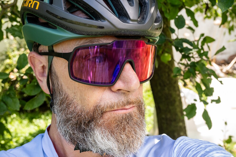 … and on the bike.