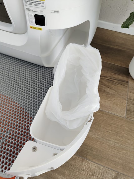 It’s enough to put in a smaller bag as best you can. Mind you, this reduces the volume. Photo: Tanja Lehmann