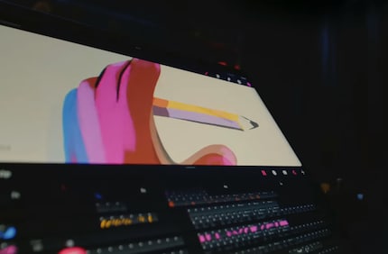 You should be able to create and edit everything for your animated film directly in the app.
