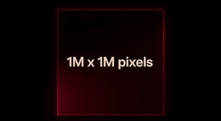 Here 16K compared to the highest resolution in Procreate Dreams. Can you still see the 16K field at the bottom left? I hardly do either...