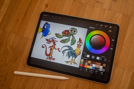 Procreate is definitely my favourite app.