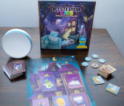 «Mysterium Kids» ist detailreich und kunstvoll gestaltet. Das Tamburin ist ein besonderes Highlight.