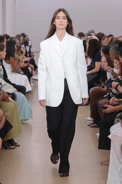 The opening look of Proenza Schouler’s Summer 2024 collection.