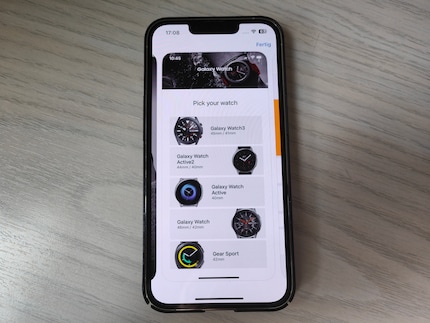 Die Galaxy-Wear-App ist zwar noch da, aber die Watch 3 war die letzte mit iOS-Unterstützung.