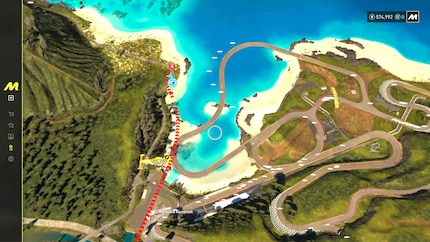 Il ne me semblait pas que la pittoresque baie de Hanauma abritait un monstrueux circuit de course.