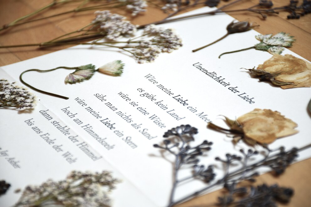 Pronti per la cornice di vetro: i fiori del mio bouquet da sposa pressati e la poesia del matrimonio civile.