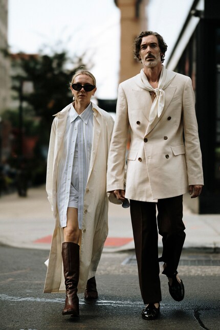 This way of wearing shirts is also great for layering.