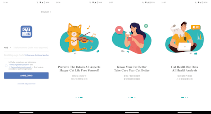 Fa tutto tranne che ispirare fiducia: l'app di Catlink.