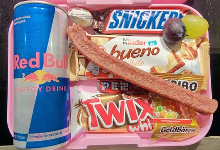 Für die Aufnahme dieser Znünibox kamen keine Kinder zu Schaden.