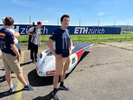 Ein Foto aus dem August. Damals stand Jonas noch unter der Sonne Dübendorfs.