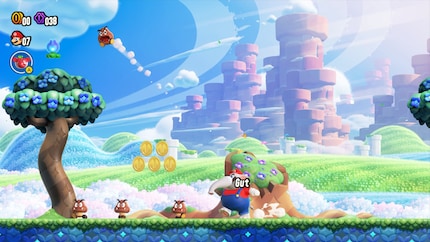 E addio. I Goomba non hanno alcuna possibilità contro Mario elefante.