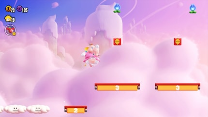 Peach as an elephant. Fascinating.