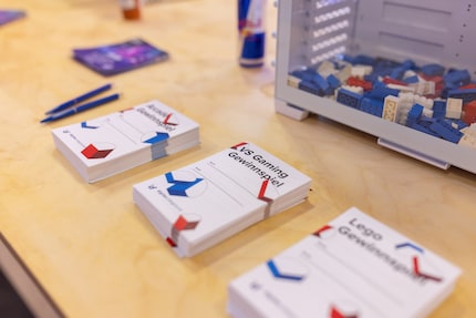 Certains visiteurs ont très bien estimé le nombre de Lego dans le boîtier de leur PC.