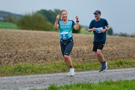 Ein cooles Rennen: Der Halbmarathon um den Hallwilersee hat einfach Spass gemacht.