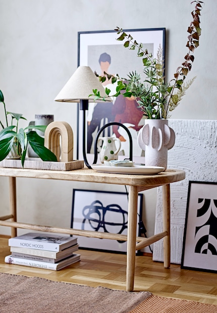 Each bench can be repurposed to become a decorative element in the room.
