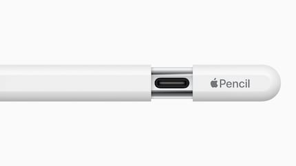 L'Apple Pencil se recharge désormais via un port USB-C.