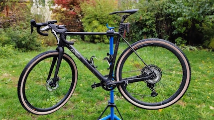 Das komplette Shimano GRX-Bike.