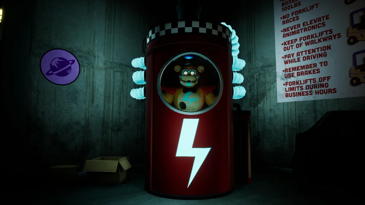 Mal schauen, ob sich Simon wieder so erschreckt wie bei unserem ersten «Five Nights at Freddy’s»-Spiel.