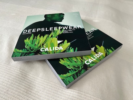 The Deepsleepwear arrives in fancy flat boxes.