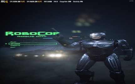 Dans « Robocop Rogue City », les résolutions ne fonctionnent pas toutes correctement.