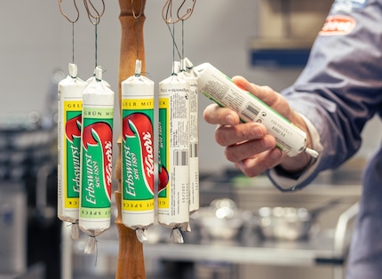 Everything at Knorr started with the pea-flour sausage.