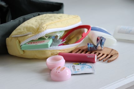 Sembra caotica, ma ha un sistema: la mia «immancabile trousse».