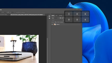 Se premi «Windows+Z», si apre una panoramica dei layout numerati. Assegna il layout premendo la cifra corrispondente e poi la posizione esatta con un secondo numero.
