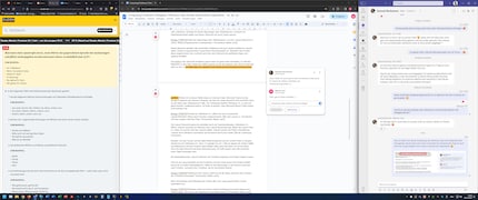 Di solito uso questo layout quando scrivo.