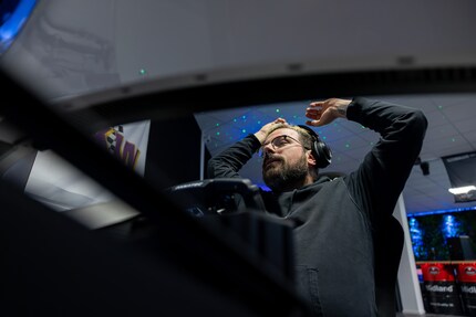 La frustration après un tour raté.