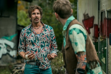 Les flics Bax (David Constantin) et Pirmin (Cédric Schild) doivent leur look incroyable à Ursina Schmid.