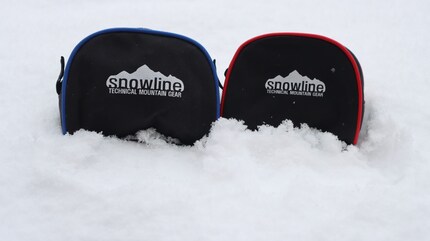 The spikes are available in different sizes and in two versions, a lighter one for running and a more robust one for hiking.