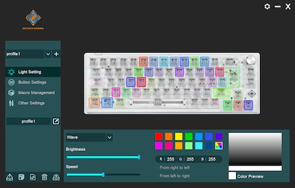 L’interface utilisateur rappelle les logiciels des années 90.