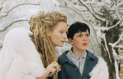 Ha le ciglia bianche in Narnia: l'attrice Tilda Swinton nel ruolo di Jadis.