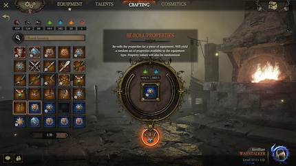Particolarmente fastidioso: in «Warhammer: Vermintide 2» non fai crafting specifico, ma getti polvere magica scintillante su un talismano e speri che ottenga un bonus utile.