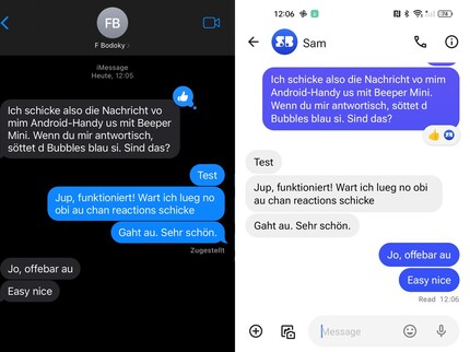 L'envoi d'iMessages nécessite désormais plus que l'application.