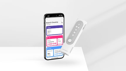 The app can be used to track measurements over a longer period of time.