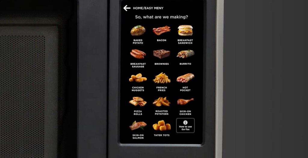 Der Touchscreen ist gross und übersichtlich.
